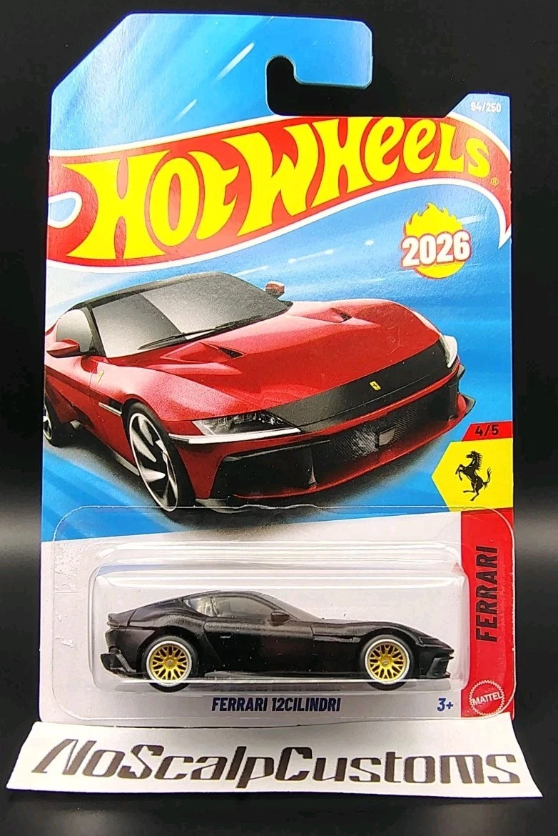 Hot Wheels Ferrari Black Diecast & Toy Vehicles for sale | eBay