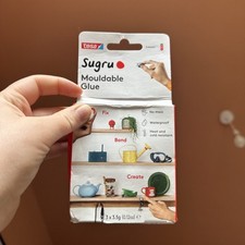 Sugru Mouldable Glue x3 Pack Green Orange Pink Skin-Friendly Formula -DISCOUNTED