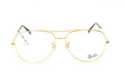Ray-Ban RX6521I 2500 Gold Frames Reading Glasses/Bifocal/Progressive Lenses