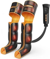 Leg Massager Heat Compression Foot Full Leg Massager Pain Relief Circulation AM