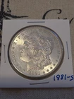 1881 S Morgan Silver Dollar