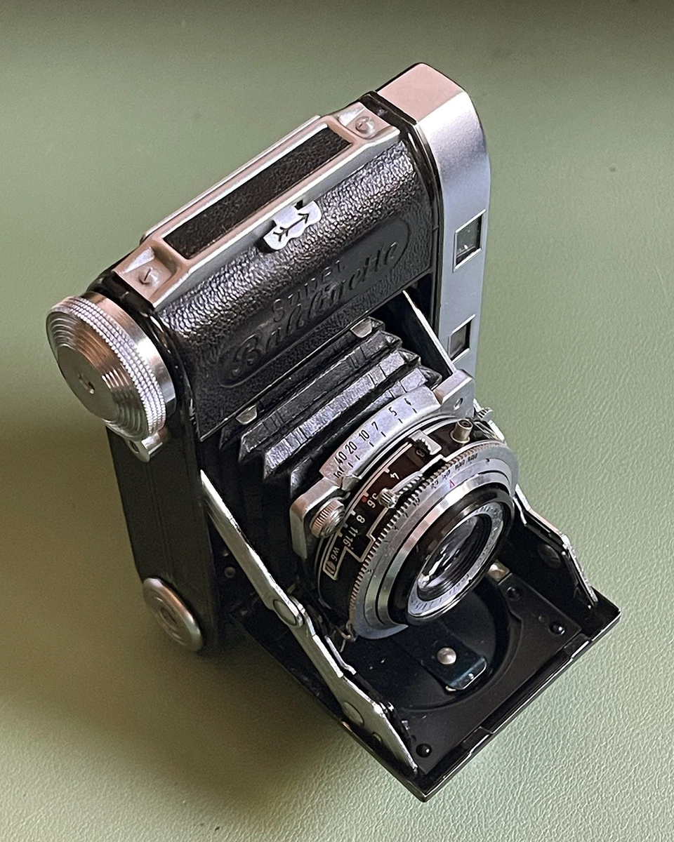 返品保証】 Balda Super Baldinette Xenar 50mm F2.8 蛇腹カメラ e3528