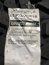 1 New Lt 305 70 18 Lre 10 Ply Mastercraft Courser Mxt Mud Tire