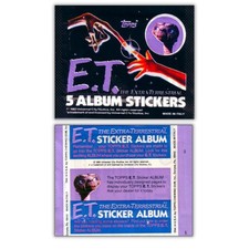 Topps E.T. der Außerirdische 1982 | Sticker ...
