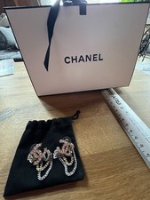 CHANEL CC Ohrringe , 100% Original