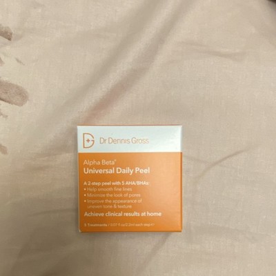 Dr Dennis Gross Alpha Beta Universal Daily Peel 5 Treatments AHA BHA Face