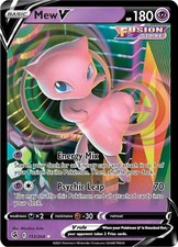 Mew V SWSH08: Fusion Strike 113/264 Holo NM on eBay