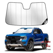 Windshield Sun Shade for Custom-fit Ford Ranger 2024-2026 Advanced-Silver