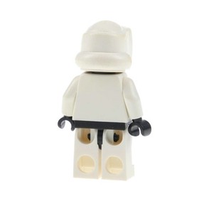 1xLego Mini Figurine Star Wars Imperial Scout Trooper Head Black Helmet 7956