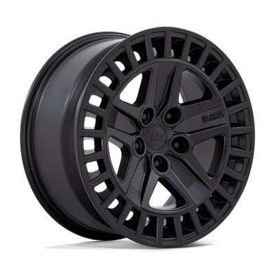 18x8.5 Black Rhino Alston Matte Black Wheel 5x120 (25mm)