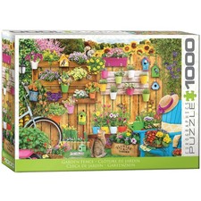 EuroGraphics - Garden Flowers 1000 Pieces Jigsaw Puzzle