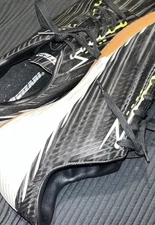 Vizari Men's 'Valencia' TF Turf Soccer Shoes  (Black / White) uS size 13