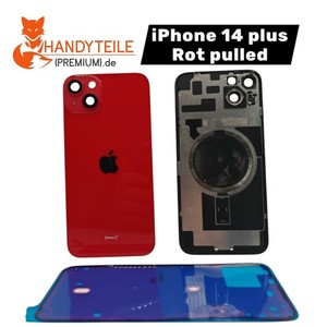 100 % Original Akkudeckel Für IPHONE  14 Plus Rot Backcover Deckel Grad B