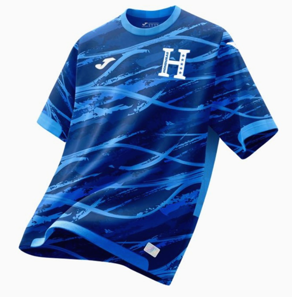 Joma Honduras 2026 Fourth Jersey - Royal Blue/Camo | eBay