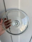Vintage Pyrex C-17 Ribbed Clear Glass Lid for Casserole Dish