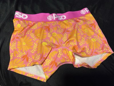 PSD - Women s Boy Shorts - Wild Child Flower Print - Small