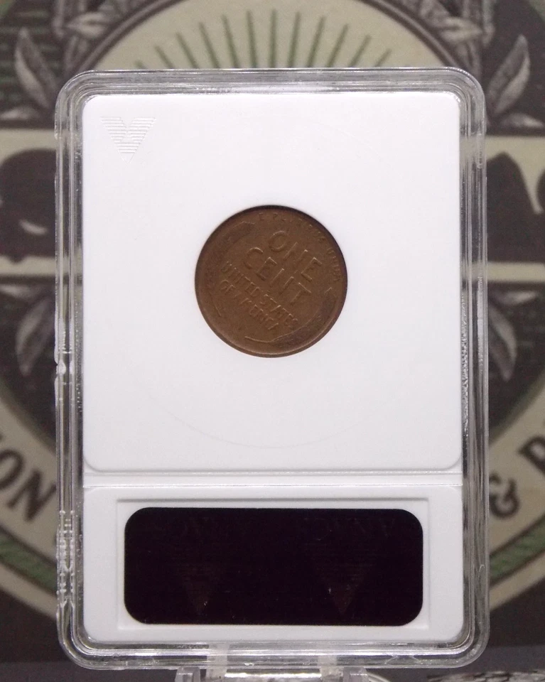 1914 "D" Lincoln WHEAT Cent Penny 1c ANACS F12 #957 Fine Soapbox ECC&C, Inc. - Image 4 of 4