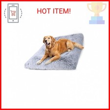 Vonabem Large Dog Bed Crate Pad 36 inch, Washable Pet Beds Medium Small Sized Do