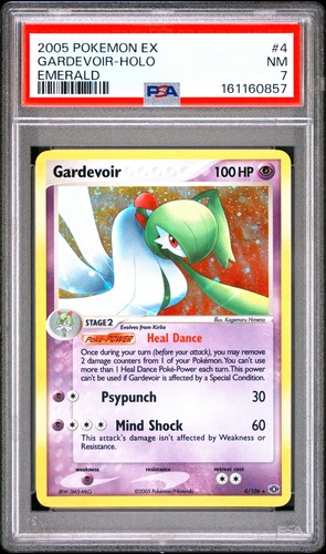Gardevoir graded PSA 7 for sale on eBay