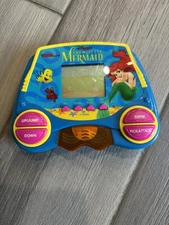 1997 Tiger Premier The Little Mermaid Handheld LCD Game Tested Works 
