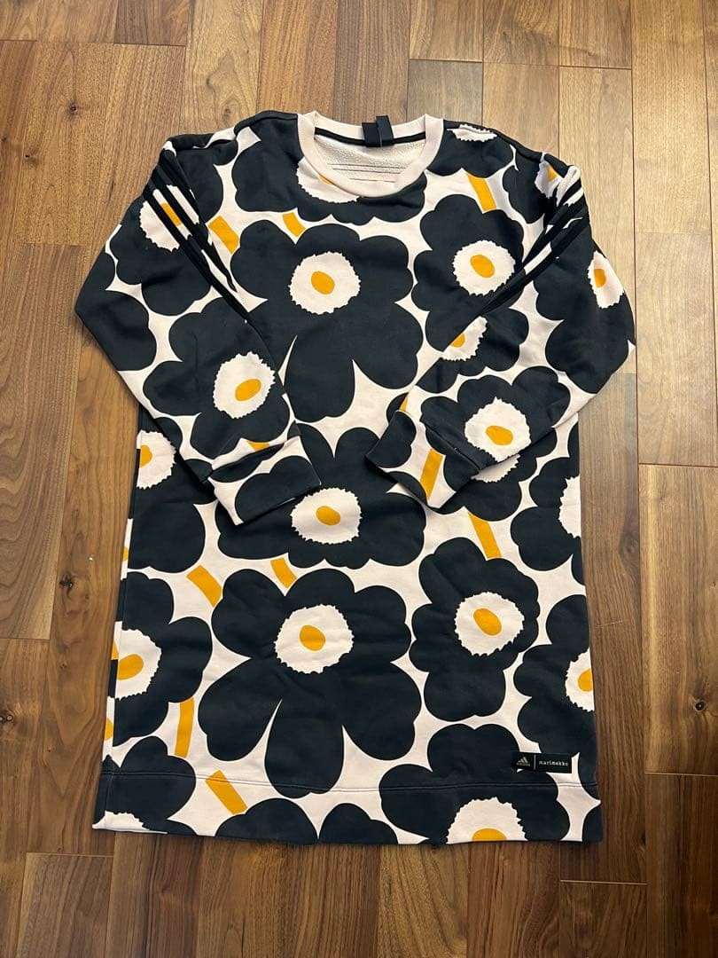 adidas Marimekko Floral Soft College Dress XL Used