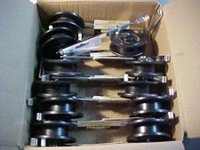 12 NEW REELS HT Enterprises Deluxe Rattle Reel with Aluminum Arm ICE FISHING