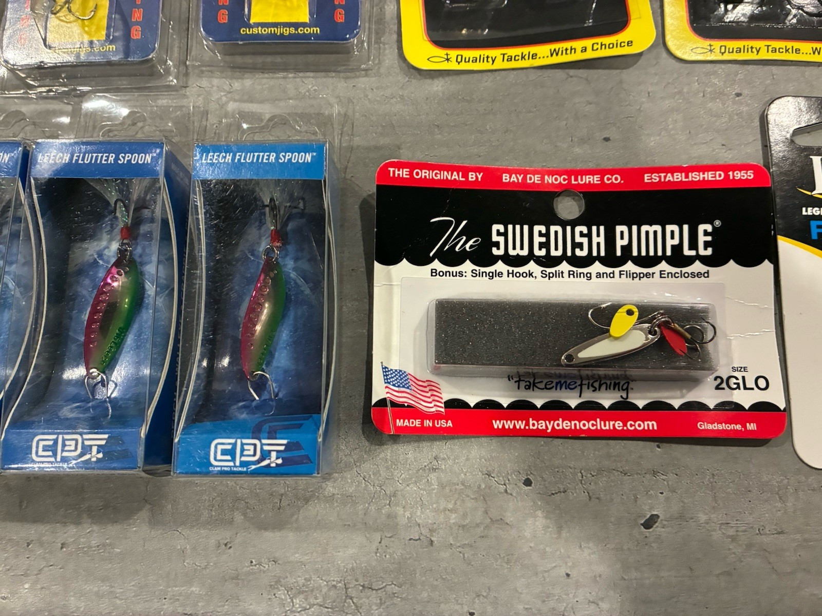 Ice Fishing Lures - 50 Packs - Northland - Lindy - Swedish Pimple -  Spoons- Jig - Image 15