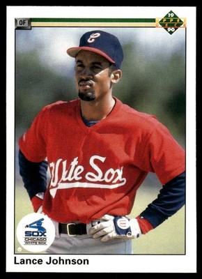1990 Upper Deck #90 Lance Johnson