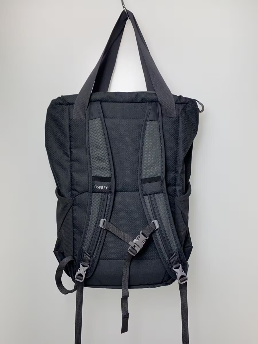 Osprey Backpack, Polyester, Black, Solid Color - image 3