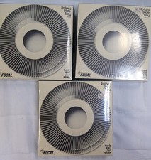 Lot of 3 Focal Rotary Slide Trays NIB Never Opened 100 slides each 2"x2"