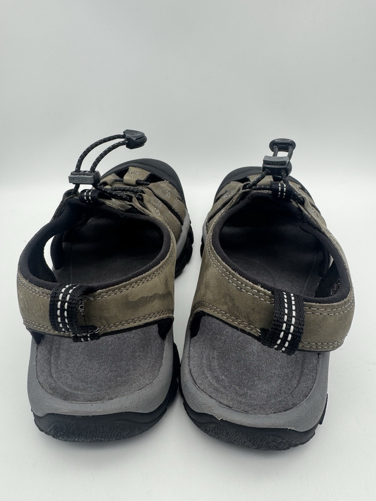 Sandali Newport da uomo KEEN pelle marrone bisonte taglia 8 5 US