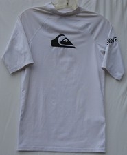 Quiksilver short sleeve UPF 50 rash guard shirt kids/youth size XL 16 