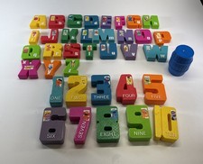 Lot Vintage Tyco Preschool Alphabet Letters 1990s Learning Toy Parts