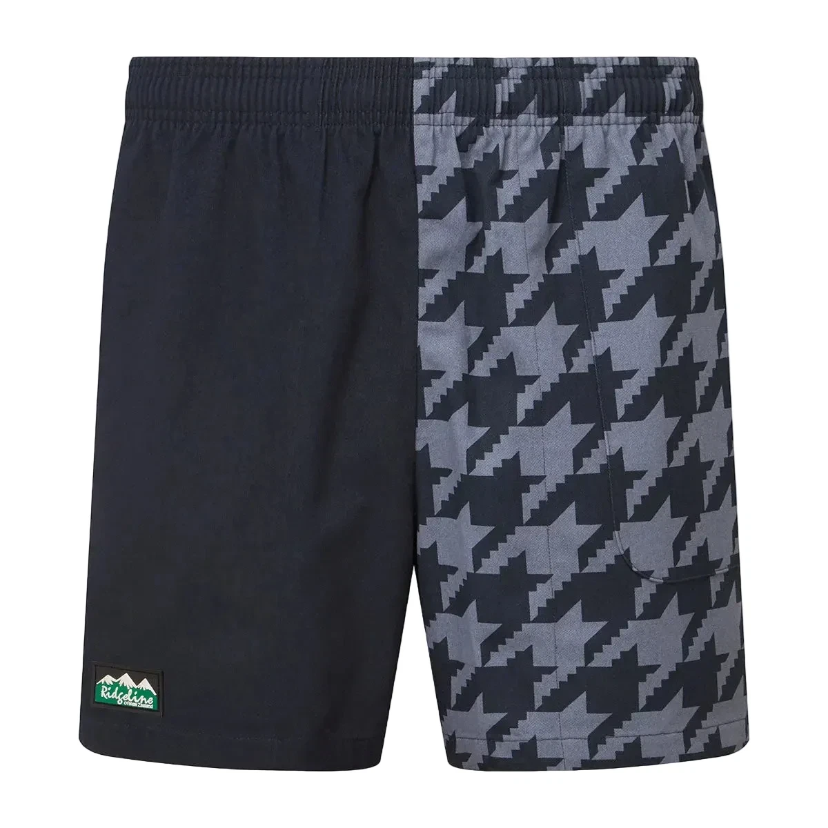 Ridgeline Unisex Backslider Shorts - Navy Print Blue Shorts