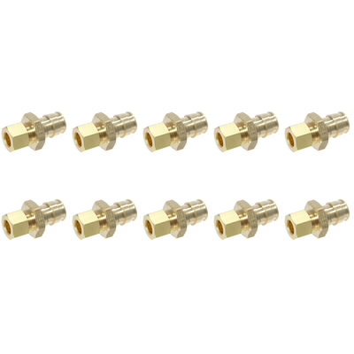 #ad #ad 10 Pack 1 2quot; Pex A X 3 8quot; OD Straight Adapter F1960 Expansion Uponor Sioux Chief $20.99