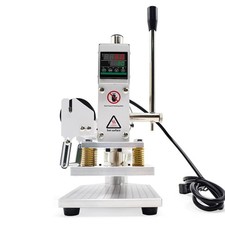 Upgraded Hot Foil Stamping Machine 5x7cm 110V Digital Embossing Machine Stamper