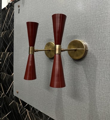 Italienische Mid Century Wandleuchte Diabolo Modern Wandleuchte, Modern...