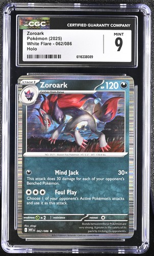 Zoroark graded CGC 9 for sale on eBay