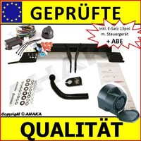 AHK + E-Satz ES13 FüR BMW X1 Bj Ab 2009- AnhäNgevorrichtung Elektrosatz Komplett