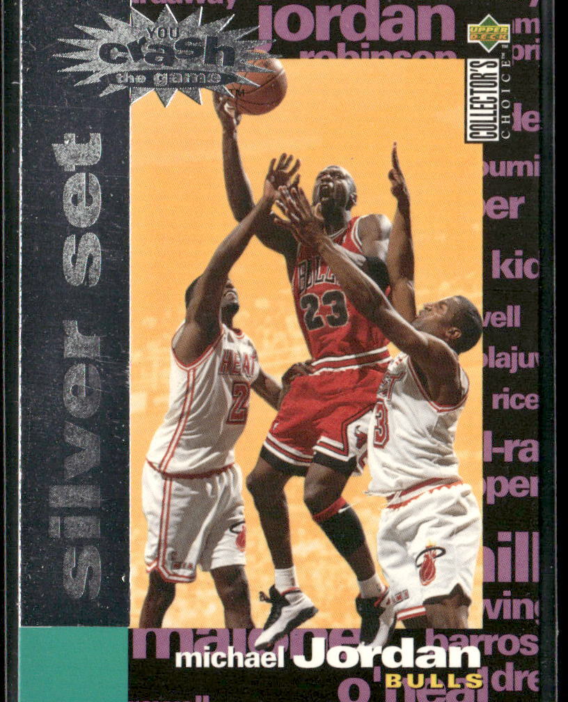 1995-96 Collector's Choice #C1 Michael Jordan Silver Set | eBay