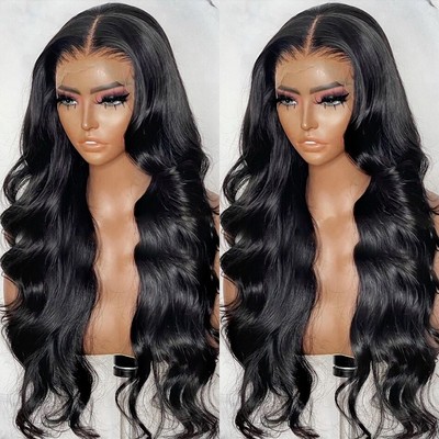 Used Wavy Lace Front Wig Lauren Wet N Wavy Lace Front Wig – Sassy Secret main image 2