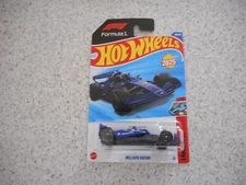 2025 HOT WHEELS DIE CAST HW TRACK ACES WILLIAMS RACING F1 CAR 59