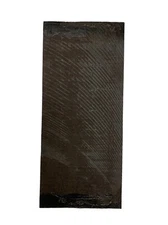 Indian Ebony Guitar Headplate 7x 2.85x 1/8 - Peghead Blank - Free US Shipping