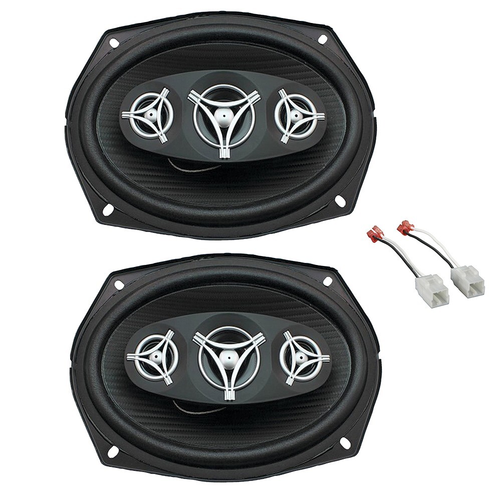 PIONEER TS6900PRO 600W 6 x 9 Inch 2-Way Speaker and TS-B351PRO
