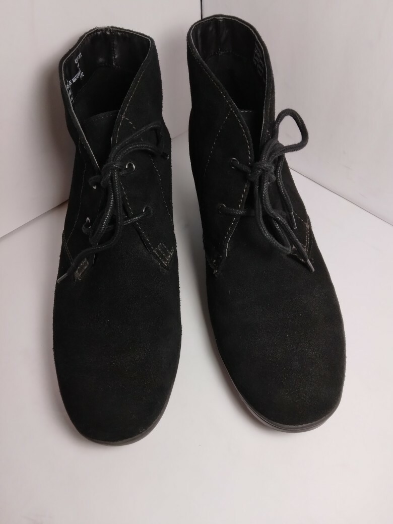 Bass Sued boots black Mens Black Suede Boots | Ranger Mocs – G.H.BASS 1876 main image 2