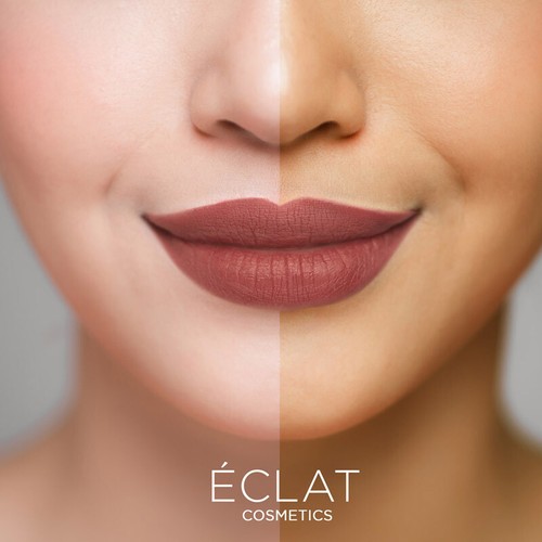 Crema labial ÉCLAT Velvet: rose wood, maquillaje, larga duración, lápiz labial - 7,5 ml - Imagen 4 de 5