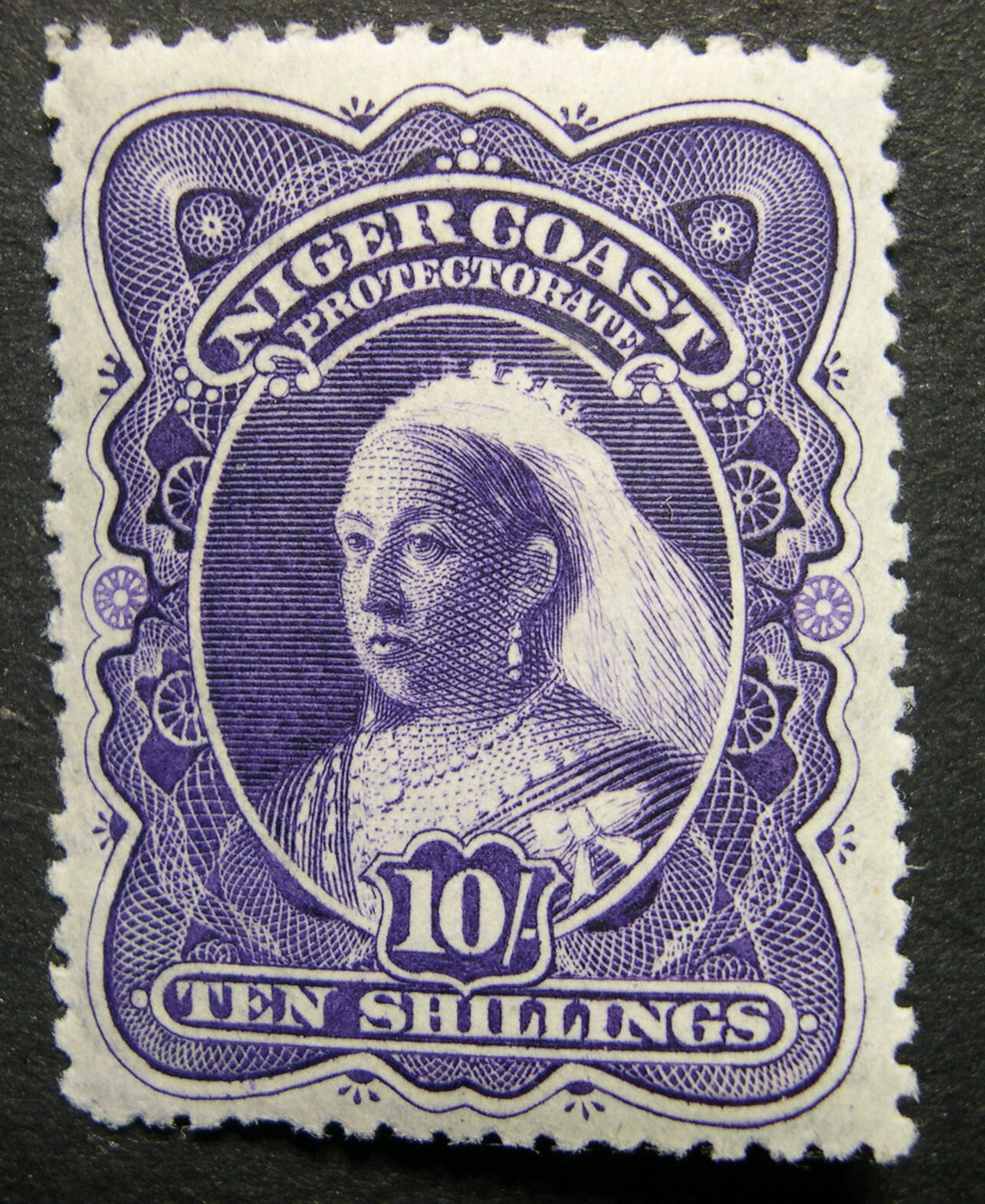 British Niger Coast Protectorate Scott 55-61,63 SQ 66-72.74 Mint OG H CV $230