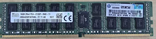 HP Hynix 16GB 2Rx4 PC4-2133P 774172-001 752369-081