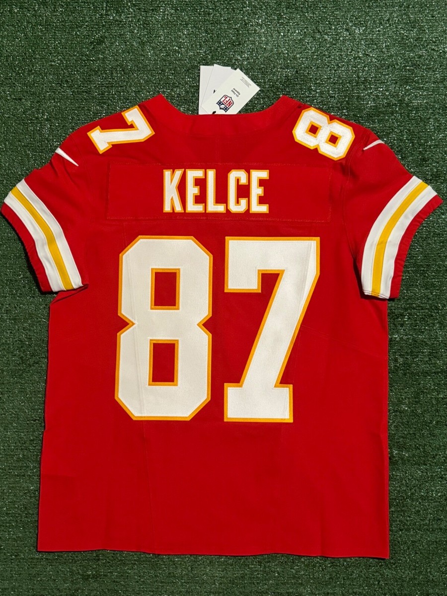 Authentic Travis Kelce Kansas City Chiefs Nike Vapor FUSE