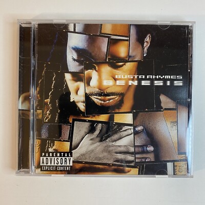 Genesis [PA] by Busta Rhymes (CD, Nov-2001, J Records) BMG Rap Hip Hop Flipmode